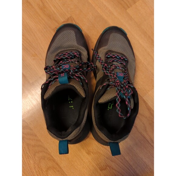 Kuru Atom Sneakers Shoes Womens 9 Lace Up Black Gray Comfort Hiking Outdoor - Picture 4 of 8
